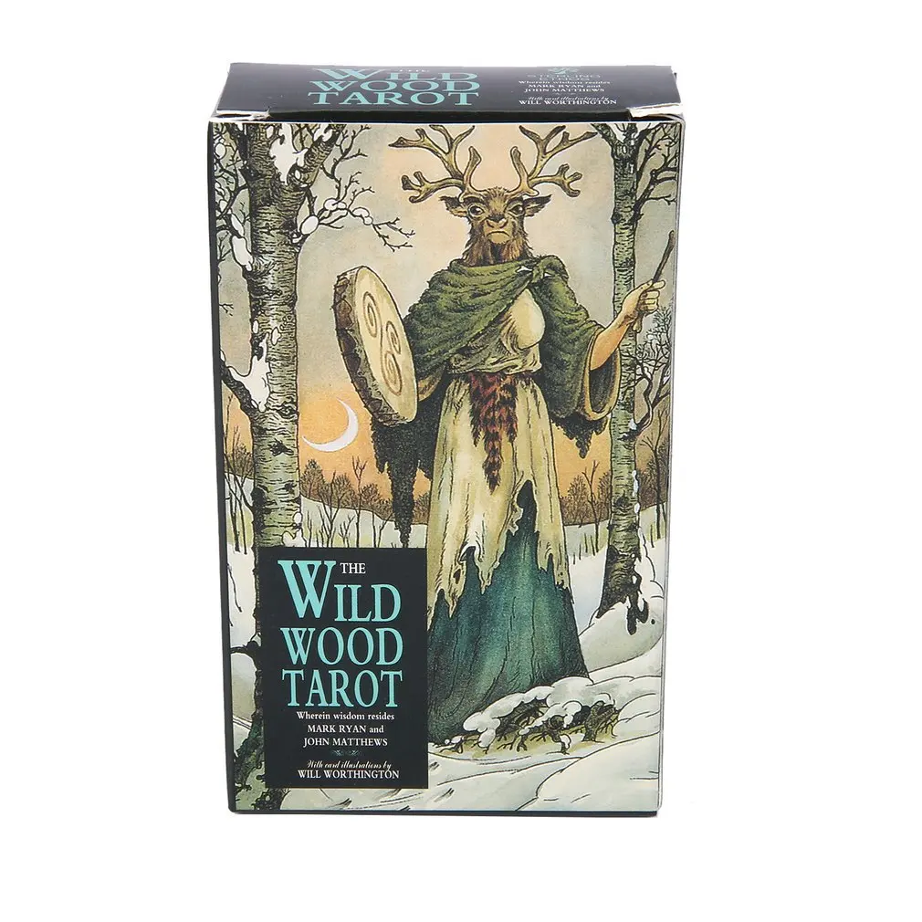 Tarot Deck With Guidebook - ワイルド ウッド タロット カード A 78