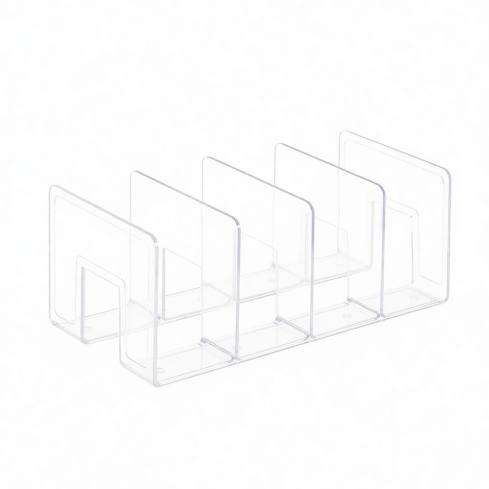 アクリル製デスクオーガナイザー、透明ブックスタンド、クリアフ - Clear Acrylic Book Stand Holder のレビューと価格