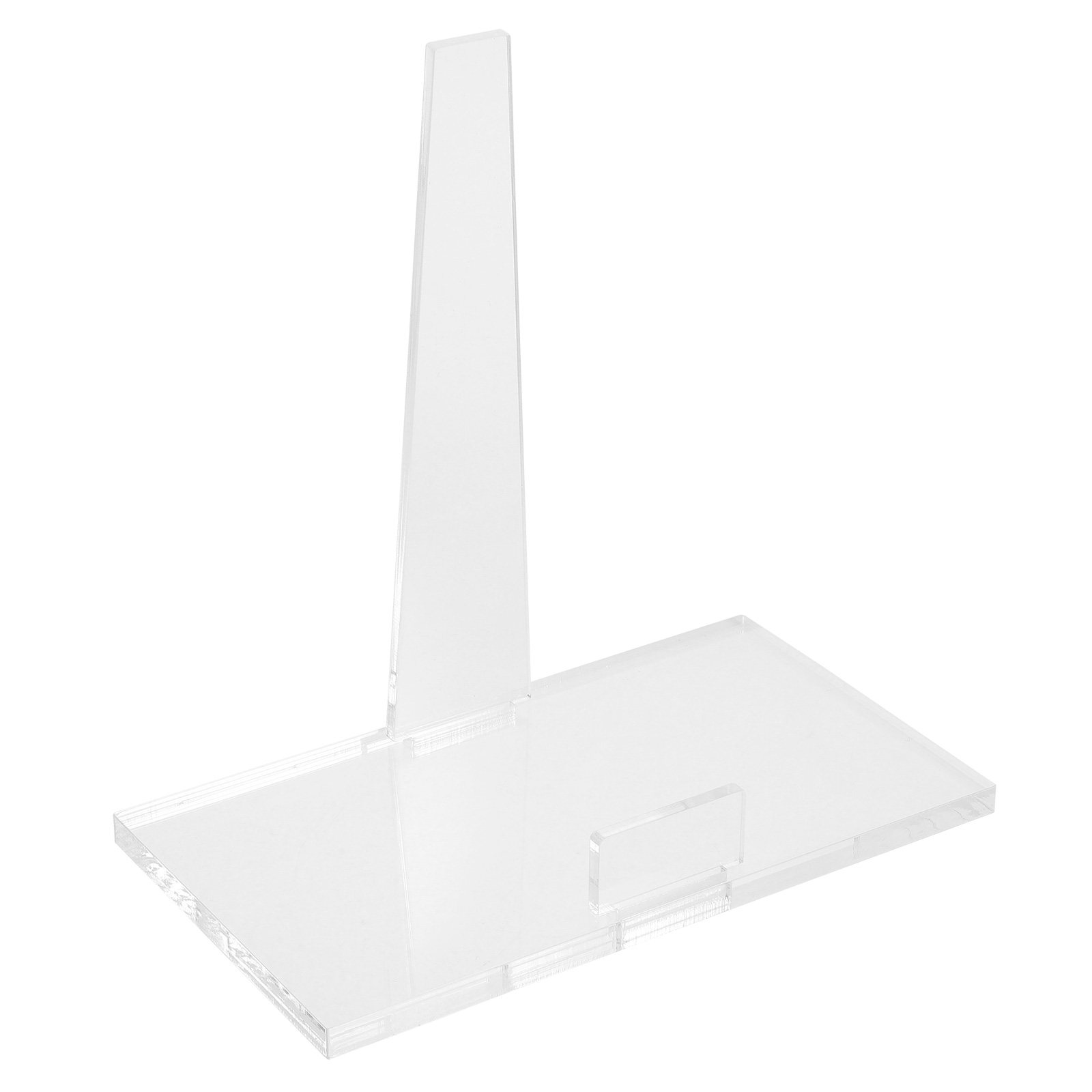 持ち運び可能な小型アクリル製写真立て。透明なディスプレイスタ - Clear Acrylic Book Stand Holder のレビューと価格