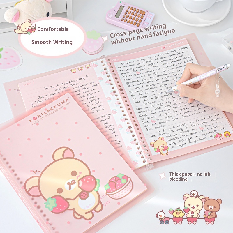 Rosyposy Korilakkuma ストロベリー B5 - Blank Sheet Music Notebook のレビューと価格